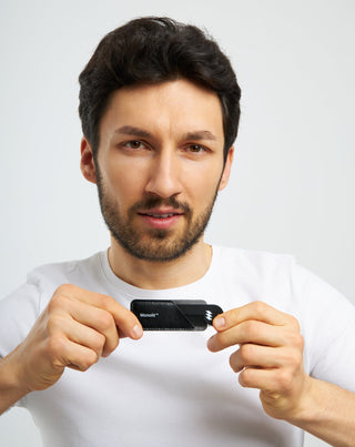 Metalni češalj za bradu bilo koje vrste i duljine Monolit - 2