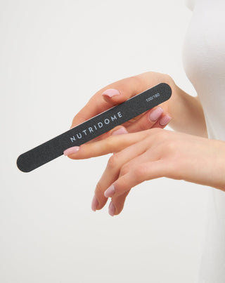 Ravna turpija za nokte 100/180 Nutridome - 2