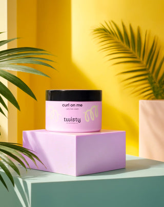 Krema za oblikovanje kovrčave kose s ekstraktom lana i zobi Twisty - 2