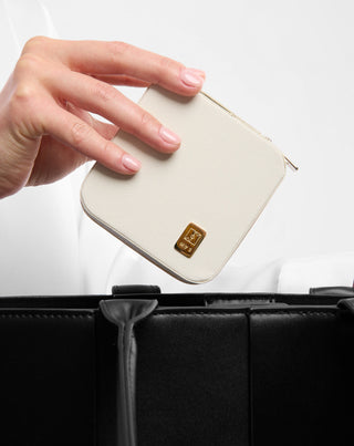 Mala kutija za nakit s odjeljcima, valjcima i kukama, krem Mys_2