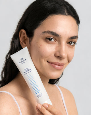 Piling za lice za kožu sklonu aknama s niacinamidom, pantenolom, BHA i mikrogranulama Anti-Acne Orphica - 3