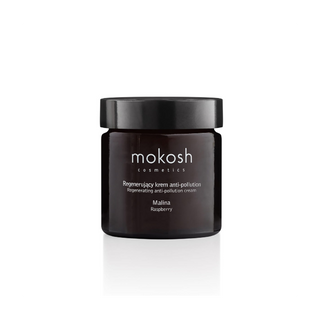 Regenerirajuća krema za lice protiv onečišćenja Malina s vitaminom E Mokosh