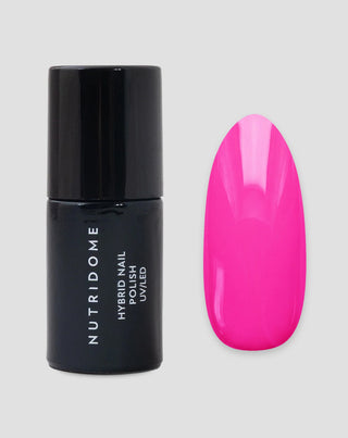 Hibridni lak za nokte UV/LED Pink Bloom 014 Nutridome - 1
