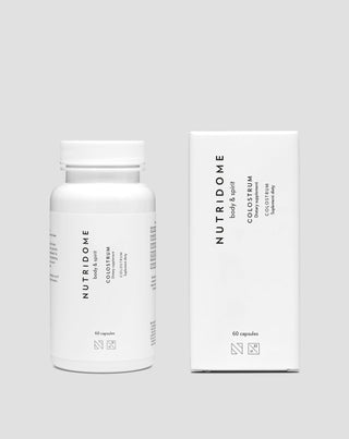 Colostrum 1000 mg/dzień na odporność, siara bydlęca z witaminami i minerałami Nutridome 60 szt._1 - 3