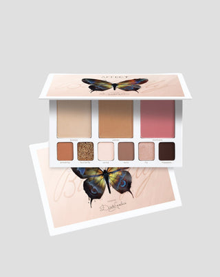 Paleta šminke Butterfly šminka Rumenila i bronzeri utječu na profesionalnu kozmetiku - 1