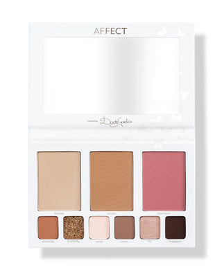 Paleta šminke Butterfly šminka Rumenila i bronzeri utječu na profesionalnu kozmetiku - 4
