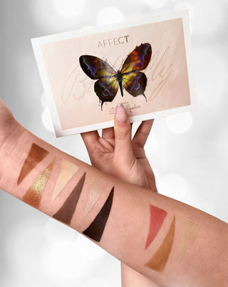 Paleta šminke Butterfly šminka Rumenila i bronzeri utječu na profesionalnu kozmetiku - 3