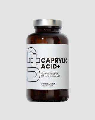 UP kaprilna kiselina+dodatak za probavnu udobnost i zdravlje crijeva UP Health Pharma 120 kapsula