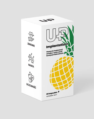  Suplement UP Implantation+ za žene koje pokušavaju zatrudnjeti UP Health Pharma - 1