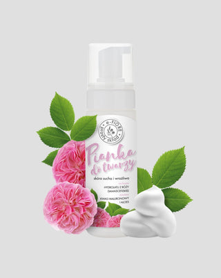 Pomlađujuća pjena za čišćenje lica s Damask Rose E-Fiore - 1