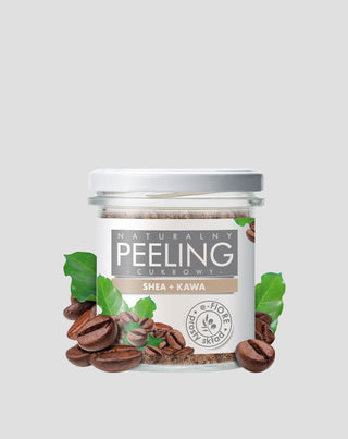 Prirodni piling od šećera shea maslac i kava za smanjenje narančine kore E-Fiore - 1