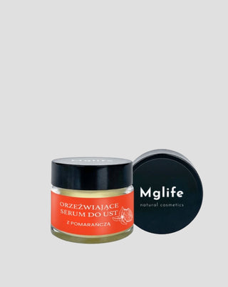 Mglife regenerativni rashlađujući serum za usne s narančom za svakodnevnu njegu - 1