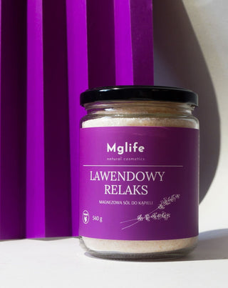 Magnezijeva sol za kupanje s Epsom soli i eteričnim uljem Lavande relaxation Mglife - 2