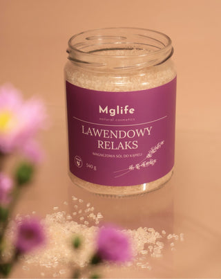Magnezijeva sol za kupanje s Epsom soli i eteričnim uljem Lavande relaxation Mglife - 3