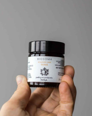 Enzimski piling - Papaya maska za sve tipove kože, linija RAW Biosoma - 2