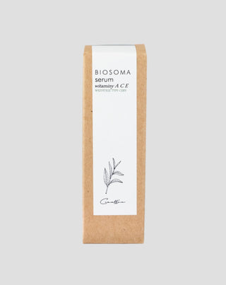 ACE vitaminski serum za lice, ujednačava boju, hrani i zaglađuje Biosoma