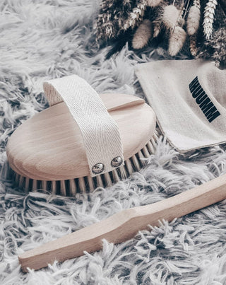 Četka za masažu tijela s vlaknima agave i odvojivim štapom br. 2 Hhuumm - 2