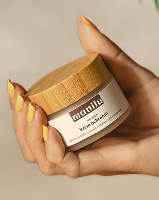 Zaštitna dnevna krema s karite maslacem, vitaminom C i uljem sjemenki maline Manilu - 3