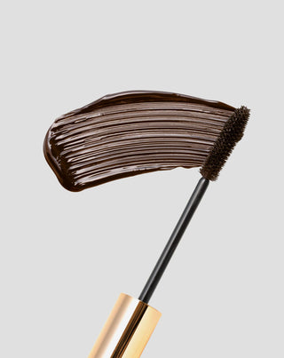 Maskara s hranjivim serumom 2u1 Eyegasm Brown koja potiče rast trepavica Paese