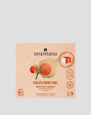 Krema za lice s indijskim ginsengom (ashwagandha) Orientana - 2