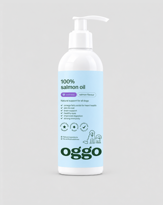 Ulje lososa za psa Omega-3 EPA i DHA za srce, mozak i imunitet Oggo 250 ml - 1