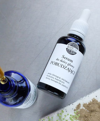 Serum za vlasište za poticanje rasta kose s mješavinom indijskih biljaka BIOUP - 3