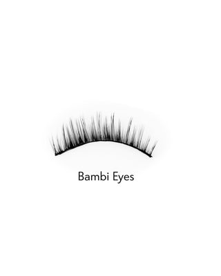 Umjetne trepavice na 2D traci za višekratnu upotrebu, meke i lagane Bambi Eyes Bamm!Lashes - 2