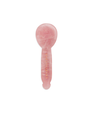 Rozenkvarcni gua sha masažer za oči - Crystallove refleksologija lica - 1