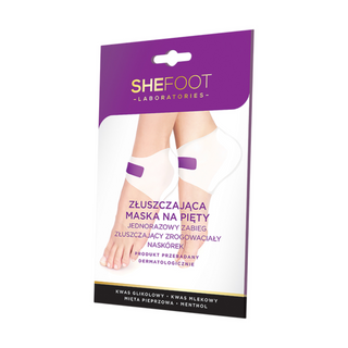 Piling maska za pete za uklanjanje žuljevite epiderme na bazi AHA SheFoot kiselina - 1