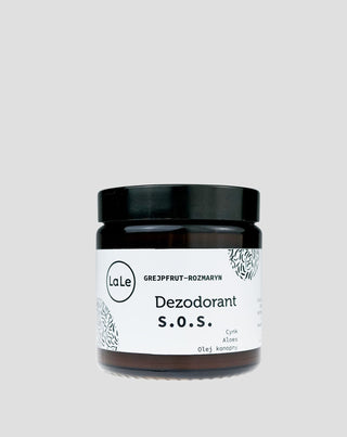  Dezodorant u kremi SOS s aloe verom i cinkom - Grejp i ružmarin koji reguliraju lučenje sebuma La-Le - 1