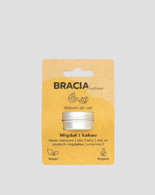 Hidratantni balzam za usne badem i kakao s vitaminom E i lanenim uljem Bracia Mydlarze_3 - 3