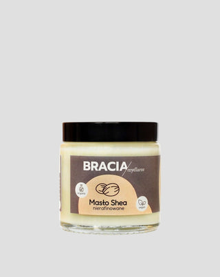 Maslac od shea nerafiniran s vitaminima A i E umirujuće i hidratantno Bracia Mydlarze - 1