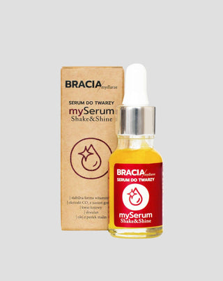 Serum za lice s vitaminom C i skvalanom Shake&Shine Bracia Mydlarze - 1