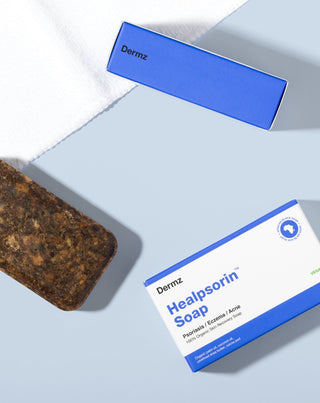 Crno afričko sapun za akne, psorijazu i ekcem Healpsorin Dermz_2 - 2