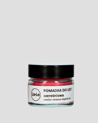Umirujuće-zaštitni ruž za usne s okusom trešnje s kompleksom za povećanje usana La-Le - 1