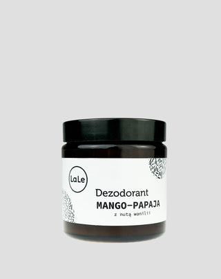 Kremasti ekološki dezodorans - Mango-papaja s notom vanilije koji pruža dugotrajan osjećaj svježine La-Le - 1