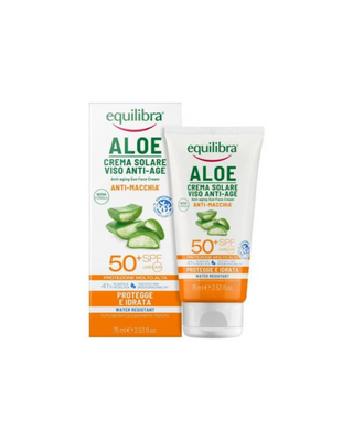 Aloe Vera krema za sunčanje protiv bora SPF 50+ UVA, UVB Equilibra - 1