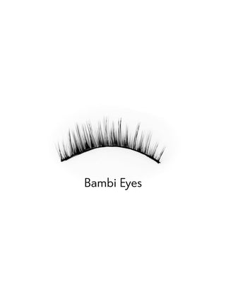 Umjetne trepavice na 2D traci za višekratnu upotrebu, meke i lagane Bambi Eyes Bamm!Lashes - 2