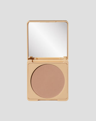 Presovani bronzer Selfglow 02 Topli s aktivnim sastojcima za konturiranje lica Paese - 1