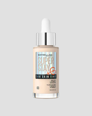 Dugotrajna osvjetljavajuća podloga s vitaminom C Super Stay Skin Tint 03 Maybelline - 1