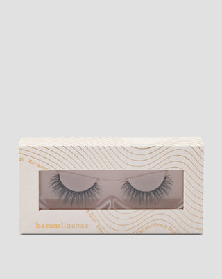 Umjetne trepavice na 2D traci za višekratnu upotrebu, prirodni učinak Extraordinary Doll Bamm!Lashes