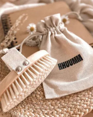 Četka za suhu masažu tijela s trakom od agavinih vlakana 3 Hhuumm - 2