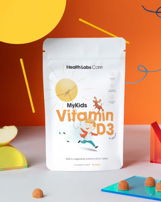 Veganski vitamin D za djecu MyKids Vitamin D3 žele Health Labs Care 60 kom - 2