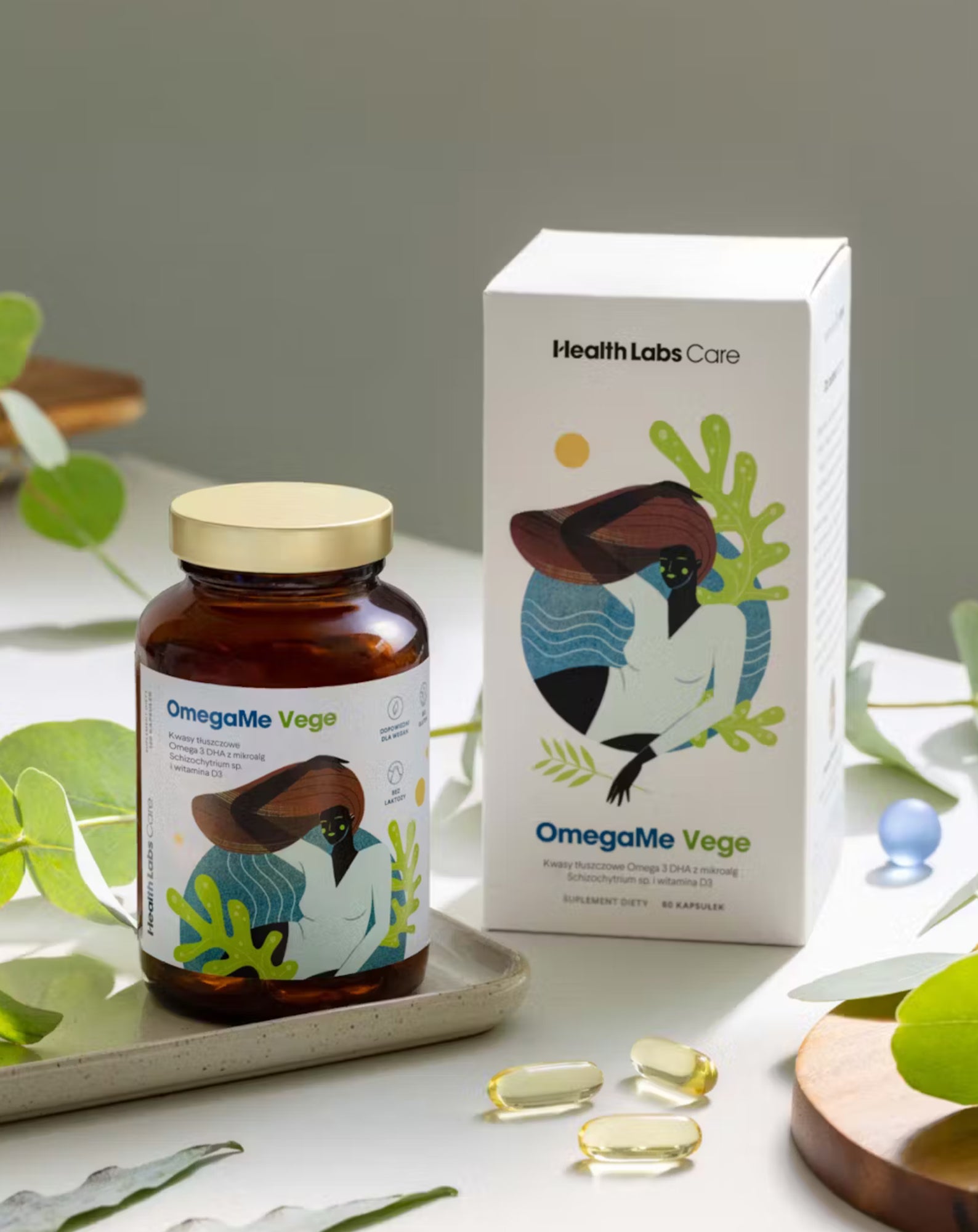 Dodatak prehrani s omega masnim kiselinama OmegaMe Vege Health Labs ...