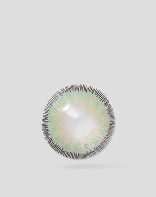 Zelene kontaktne leće sa srebrnim prugama green moons br. 3 Ovio - 3