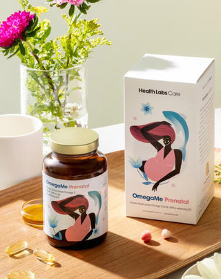 OmegaMe Prenatal Omega 3 masne kiseline DHA i EPA iz ribe s vitaminom D3 Health Labs Care 60 kapsula - 2
