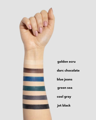 Eyeliner u boji čokolade, mekana olovka za oči 03 tamna čokolada, Paese - 3