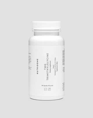 Trimetilglicin betain TMG za metabolizam homocisteina i podršku kardiovaskularnom sustavu Nutridome 60 kom.