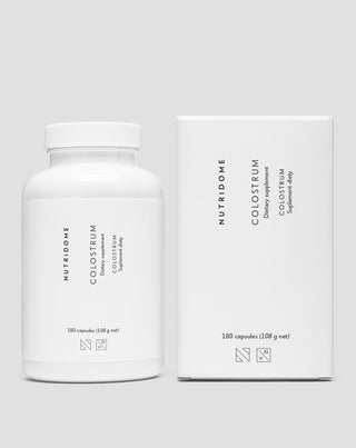 Kolostrum 1000 mg/dan za imunitet, goveđi kolostrum s vitaminima i mineralima Nutridome 180 kom.
