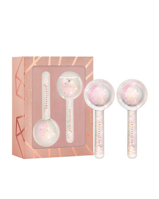 Staklene kuglice za masažu Krioterapija za lice Cryolift ledene kuglice Crystallove - 1